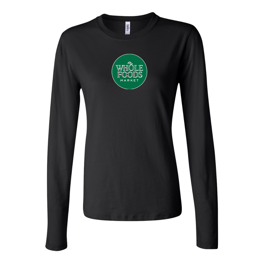 BELLA CANVAS Women’s Whole Foods Market Jersey Long Sleeve Tee